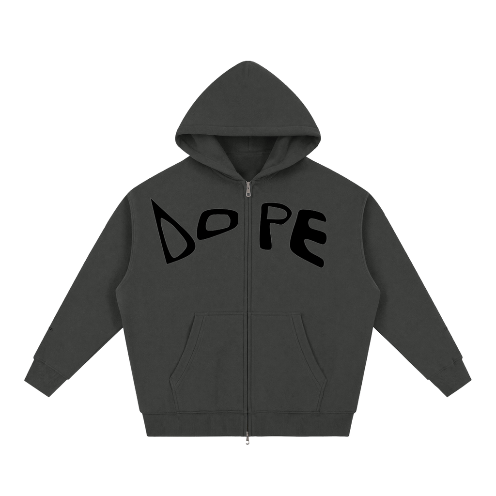DOPE Essential Oversized Fleece Boxy Hoodie