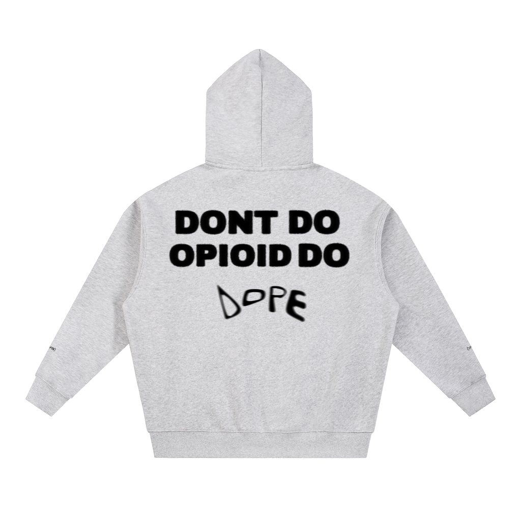 DOPE Essential Oversized Fleece Boxy Hoodie