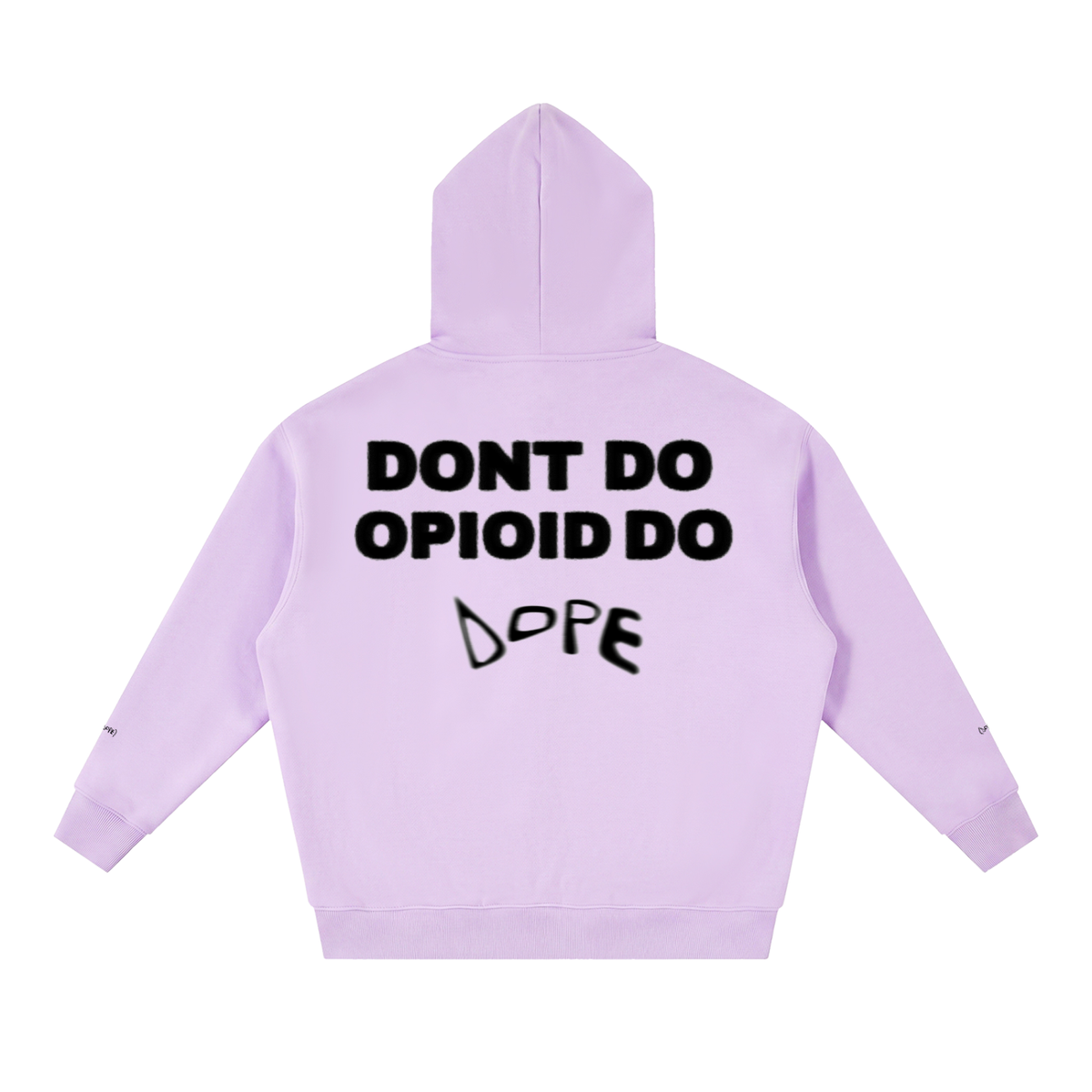 DOPE Essential Oversized Fleece Boxy Hoodie