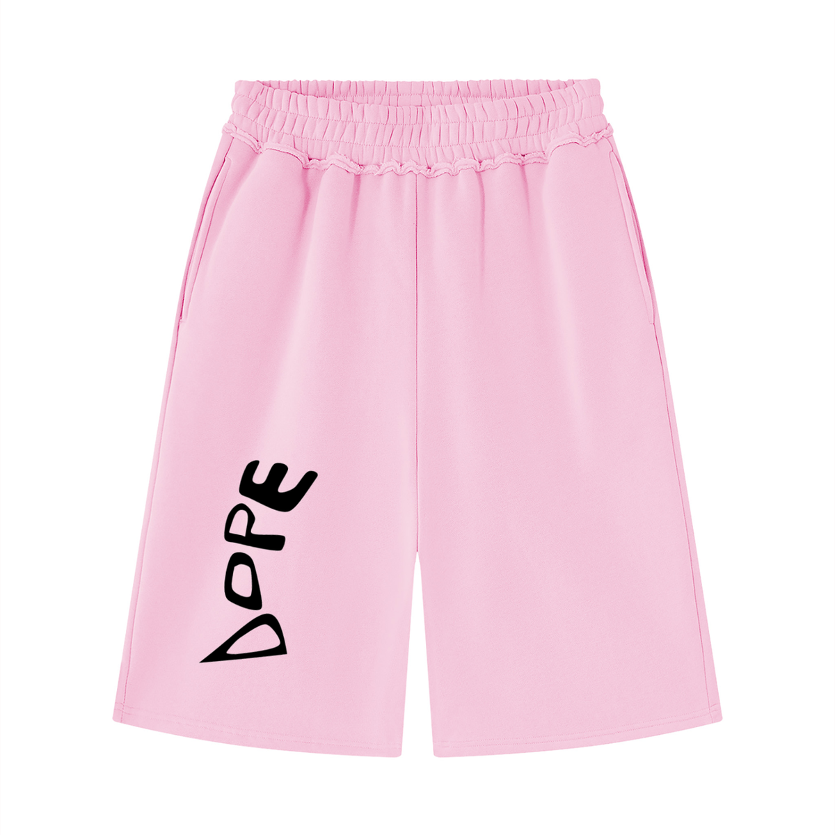Dope Raw Edge Fleece Shorts