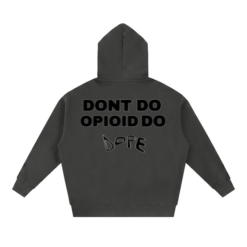 DOPE Essential Oversized Fleece Boxy Hoodie