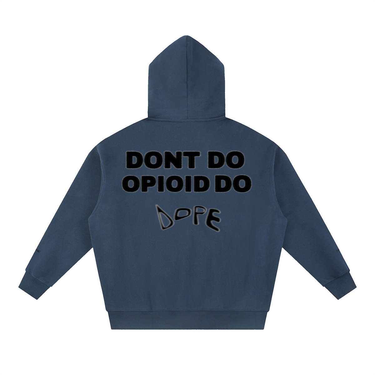 DOPE Essential Oversized Fleece Boxy Hoodie