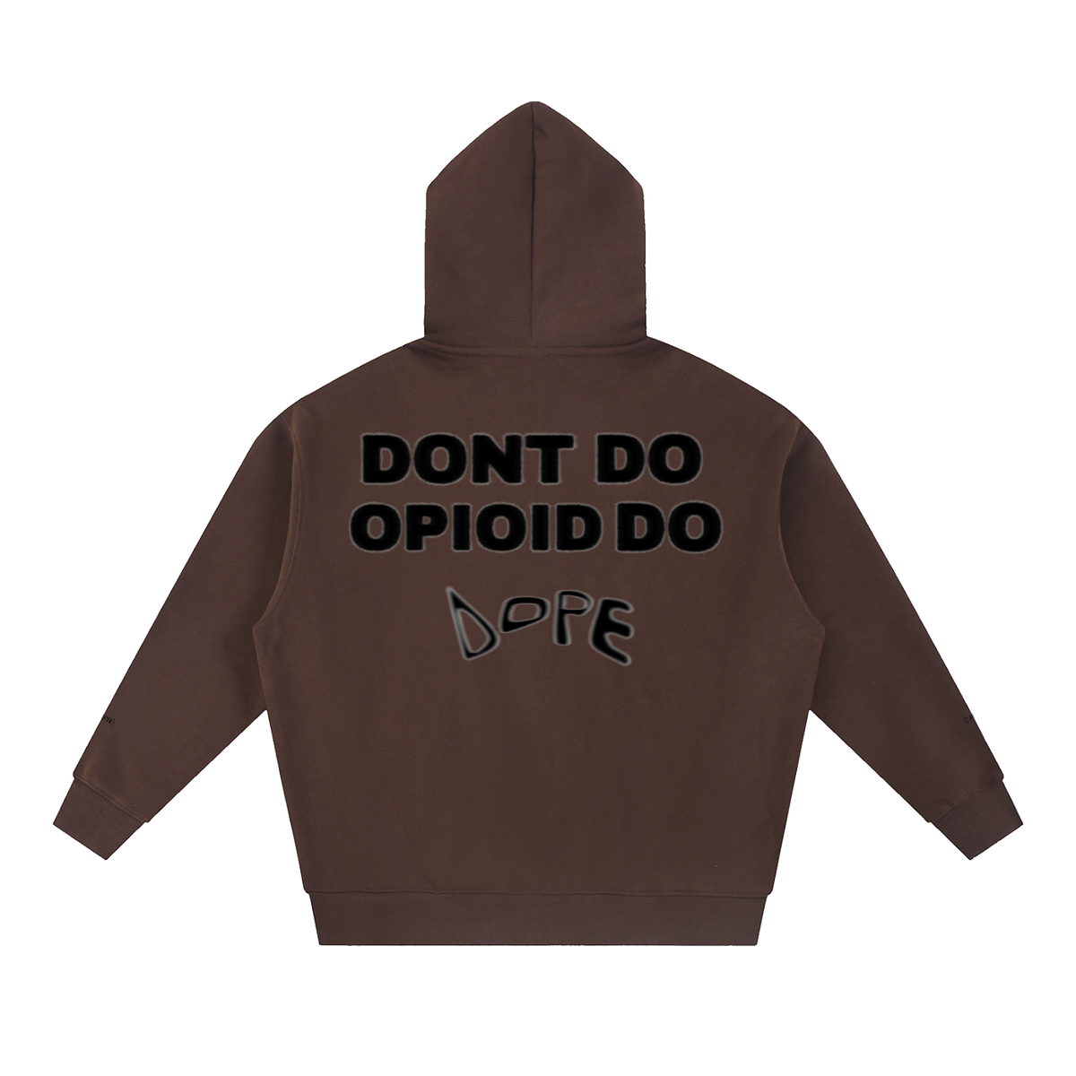 DOPE Essential Oversized Fleece Boxy Hoodie