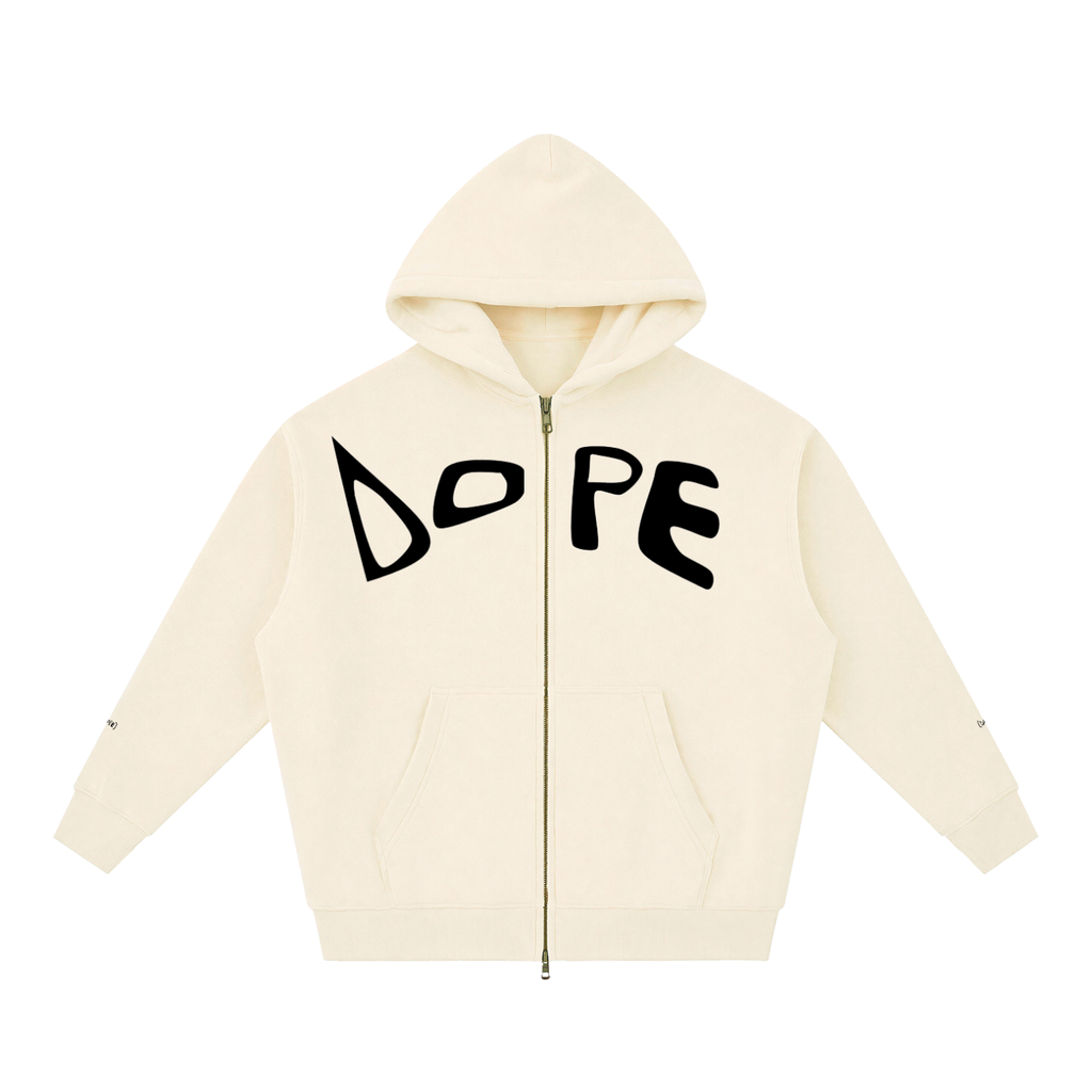 DOPE Essential Oversized Fleece Boxy Hoodie