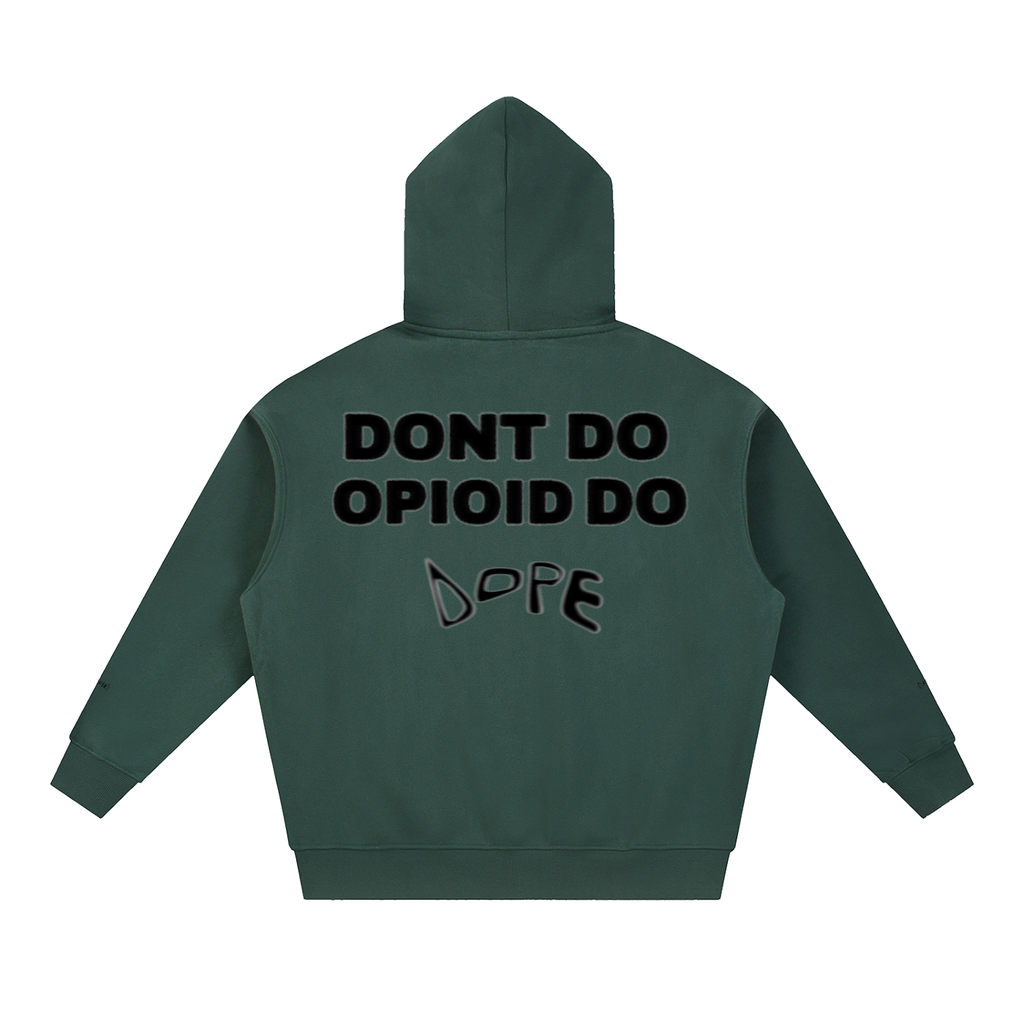 DOPE Essential Oversized Fleece Boxy Hoodie