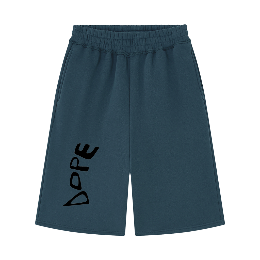 Dope Raw Edge Fleece Shorts