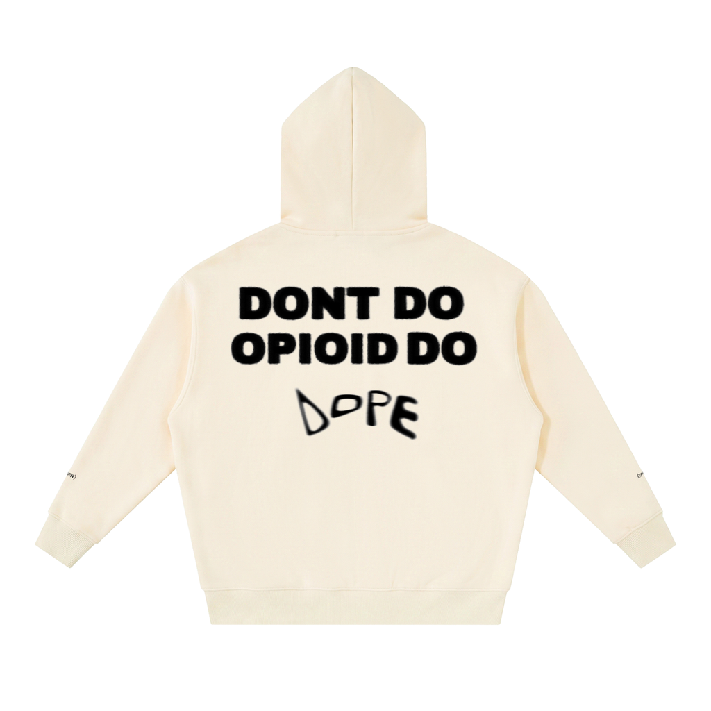 DOPE Essential Oversized Fleece Boxy Hoodie