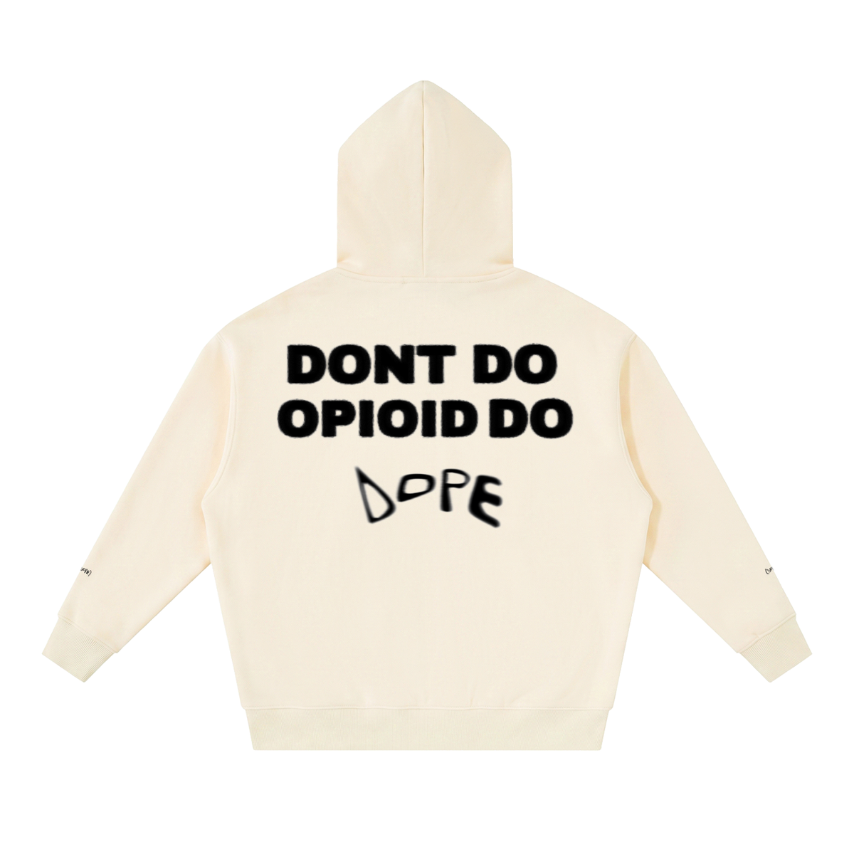 DOPE Essential Oversized Fleece Boxy Hoodie